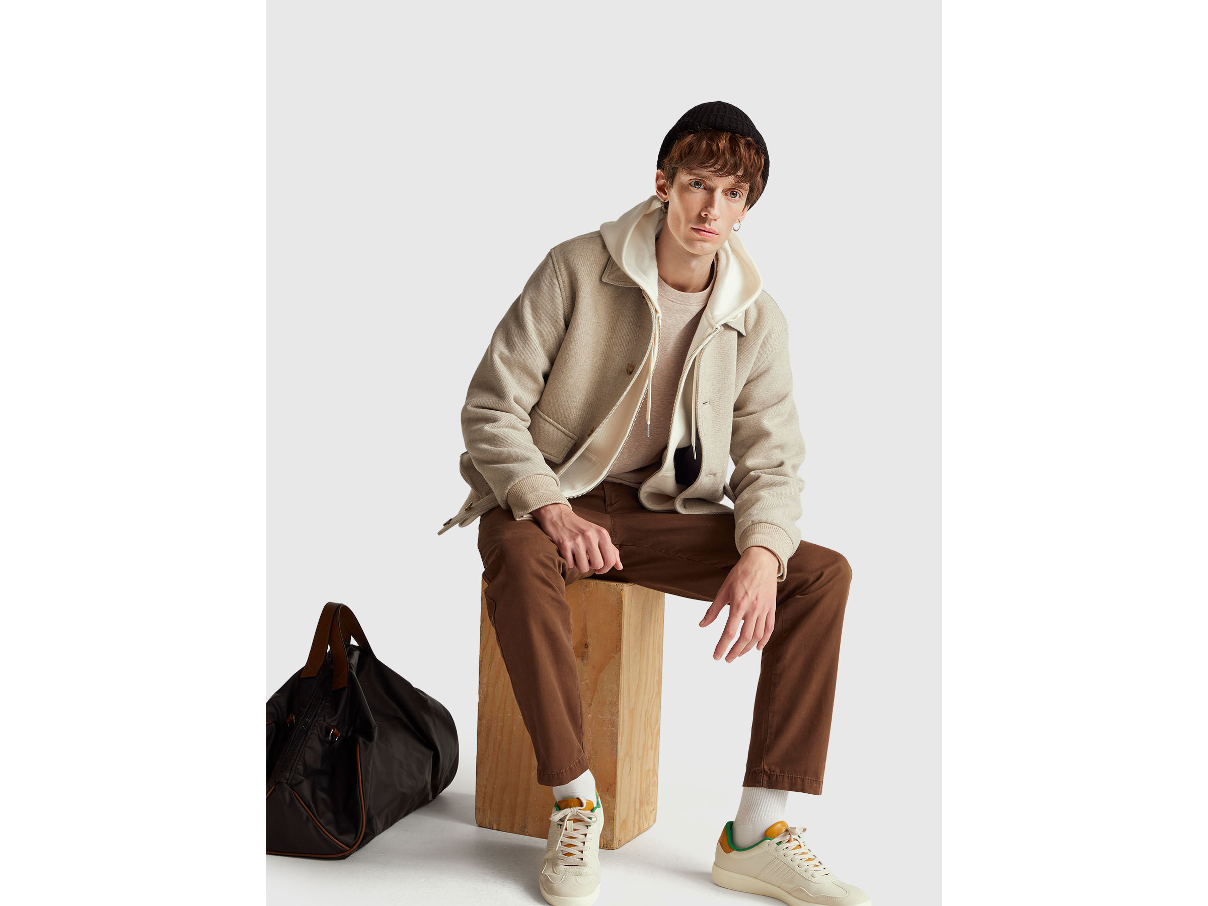 JACKET W/HOOD L/S Men image number 3
